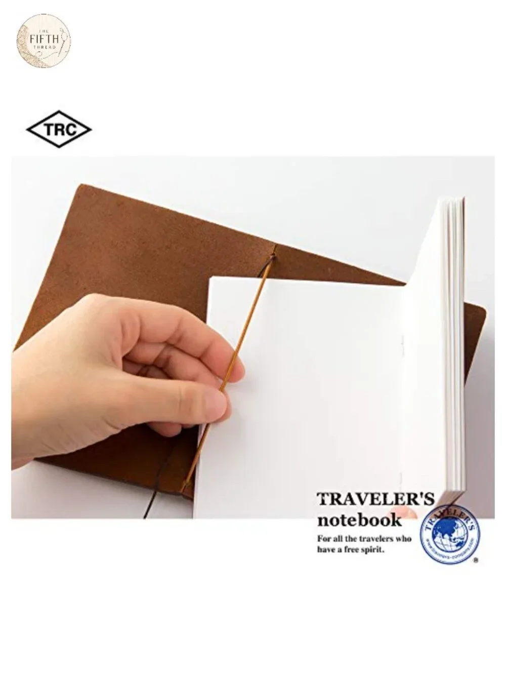 Genuine Leather Passport Holder Travel Wallet Traveler's Note Camel